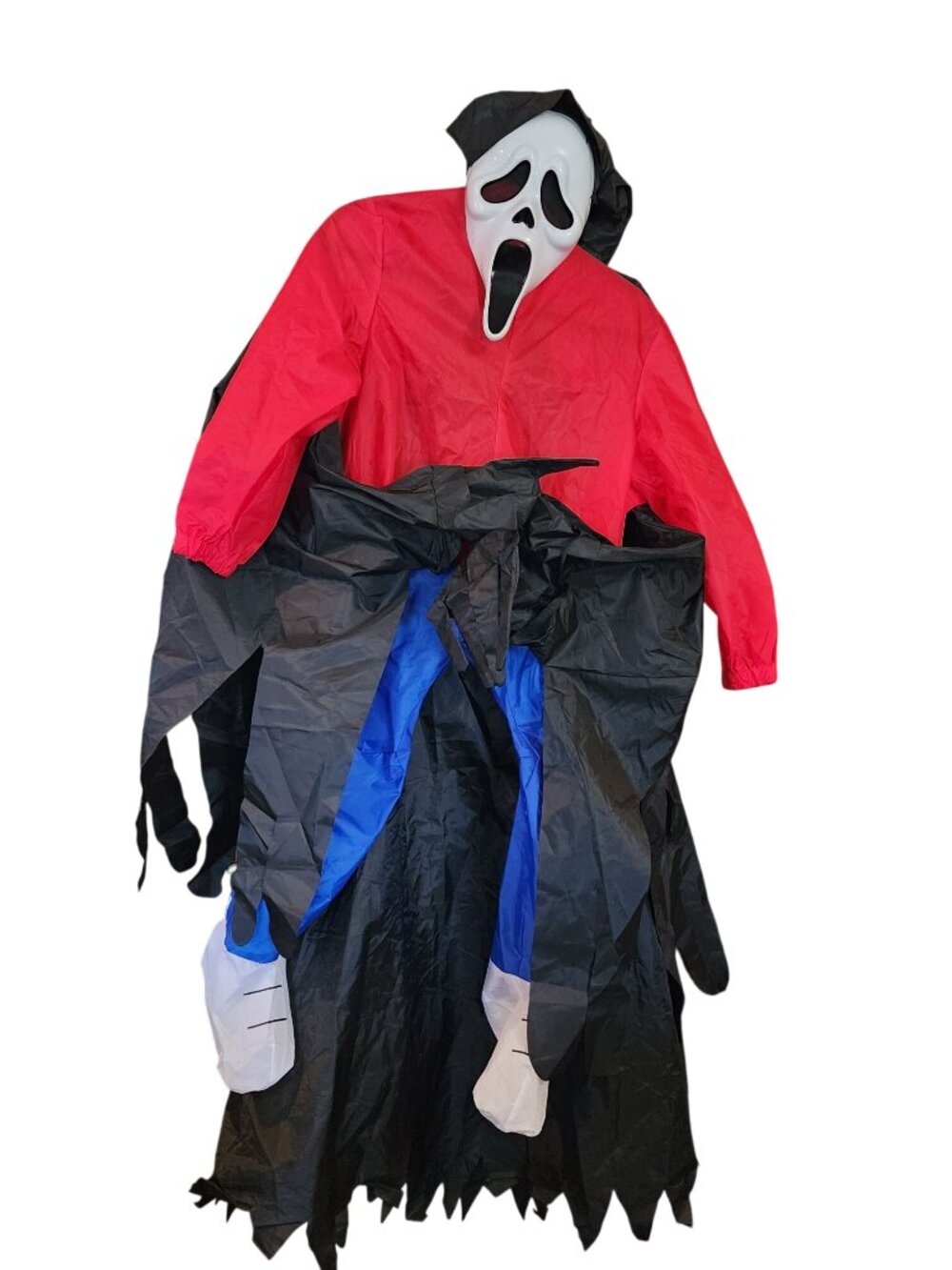 Spirit Inflatable Child Ghost Face Piggyback Suit Costume Halloween Inflatable O - Picture 2 of 3